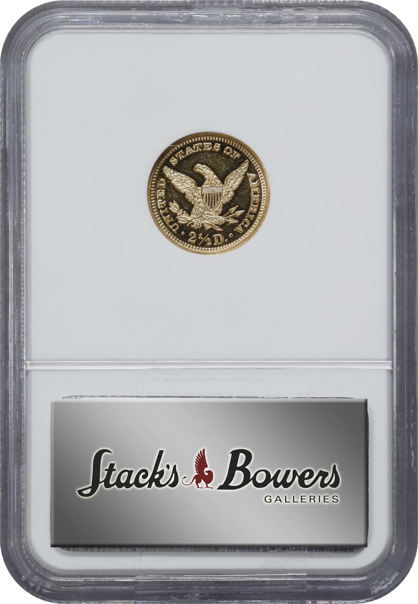 image for: 1899 Liberty Head Quarter Eagle. JD-1. Rarity-4. Proof-63 Cameo (NGC).