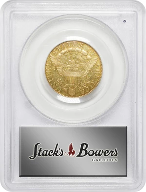 image for: 1799 Capped Bust Right Half Eagle. BD-4. Rarity-7. Small Reverse Stars. EF-45 (PCGS). OGH.
