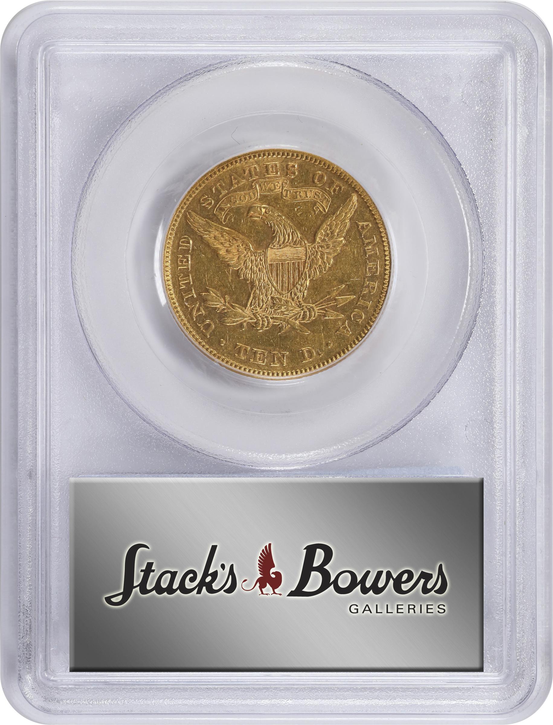image for: 1871 Liberty Head Eagle. AU-55 (PCGS).