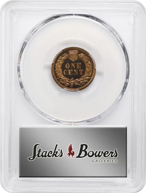 image for: 1868 Indian Cent. Proof-64 RB (PCGS).
