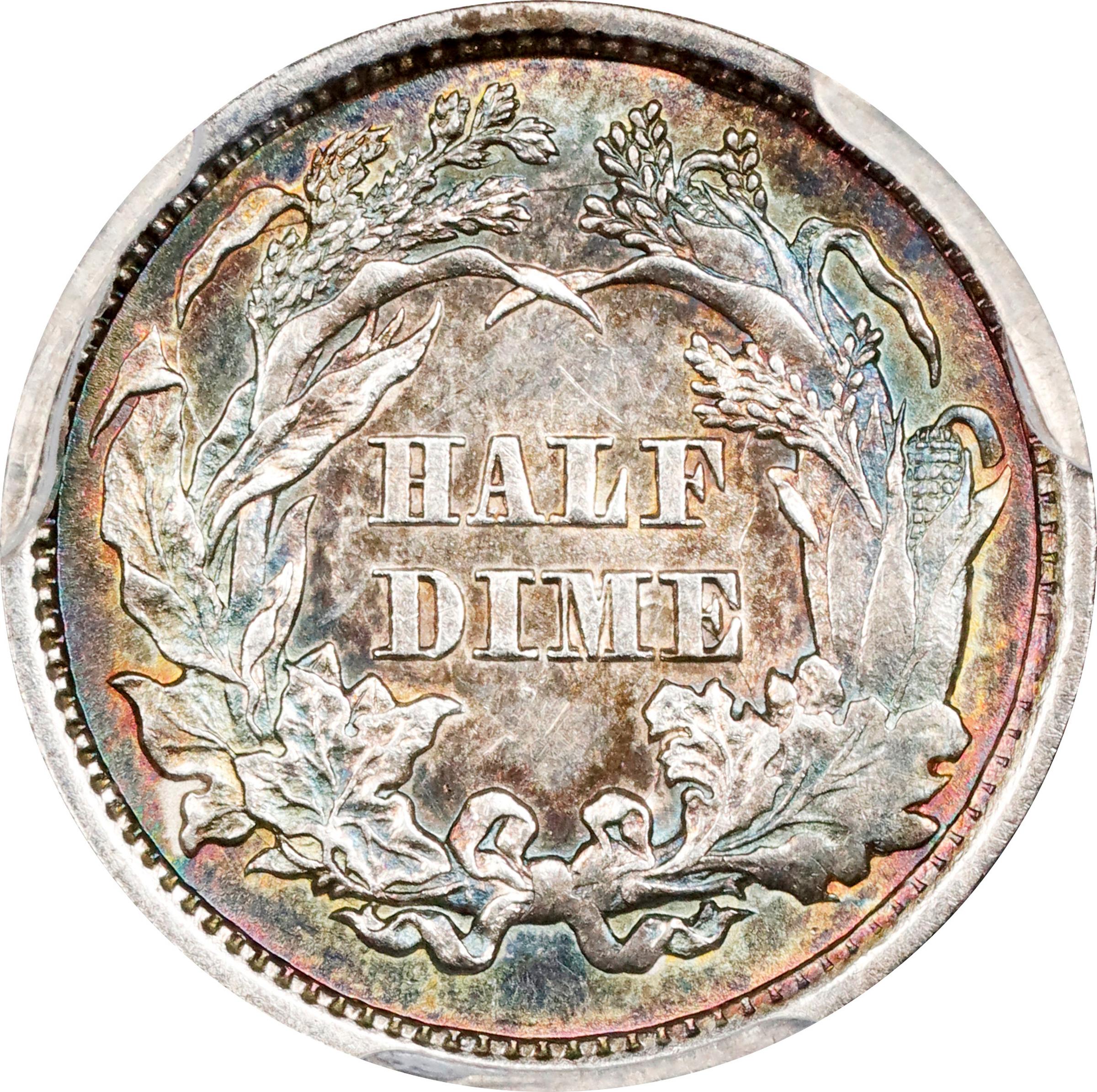 1860 Half Dime MS Values | Greysheet