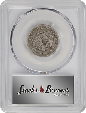 image for: 1875-CC Liberty Seated Quarter. VF-20 (PCGS).