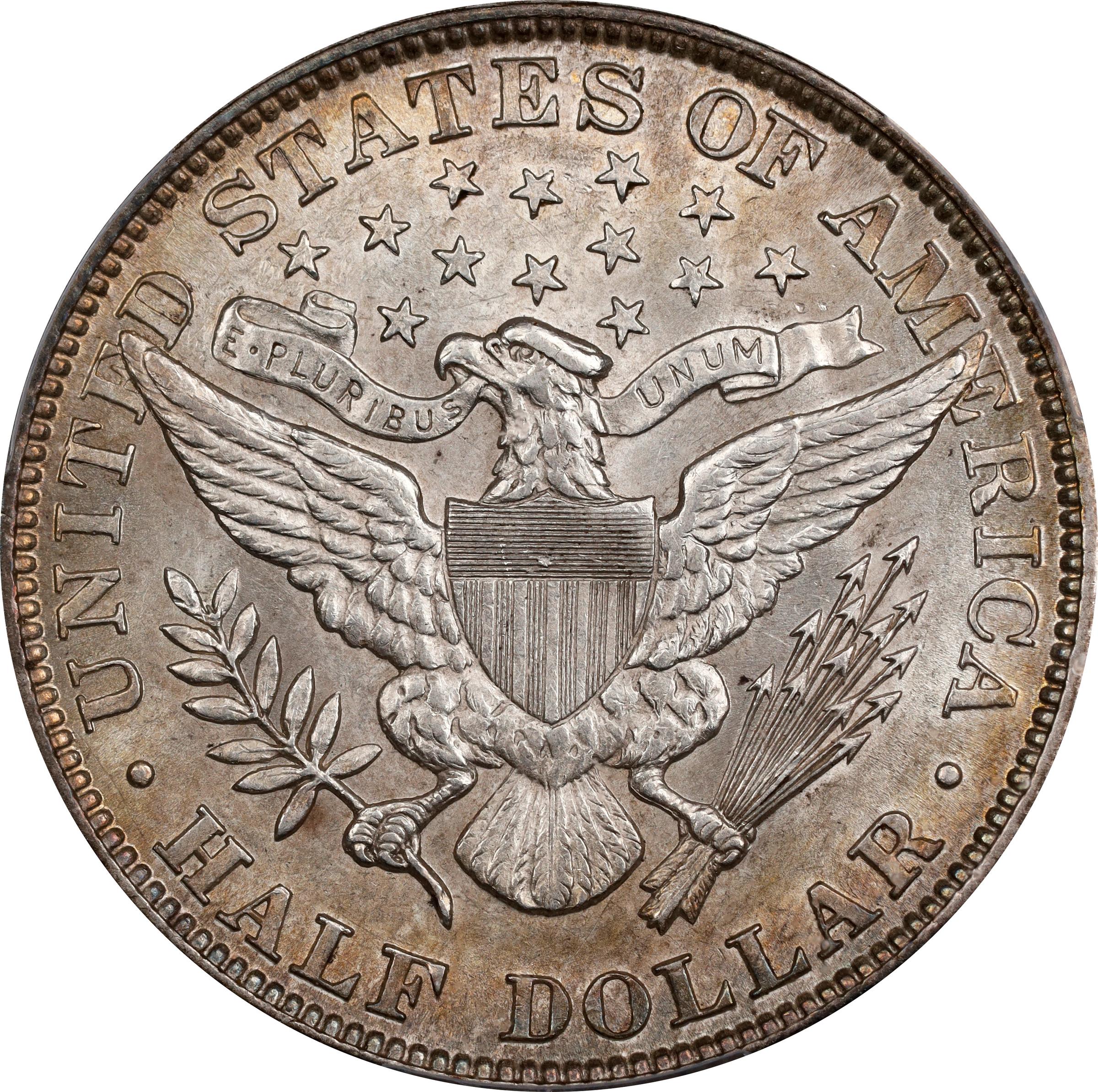 1892 50c MS62 thumbnail 2