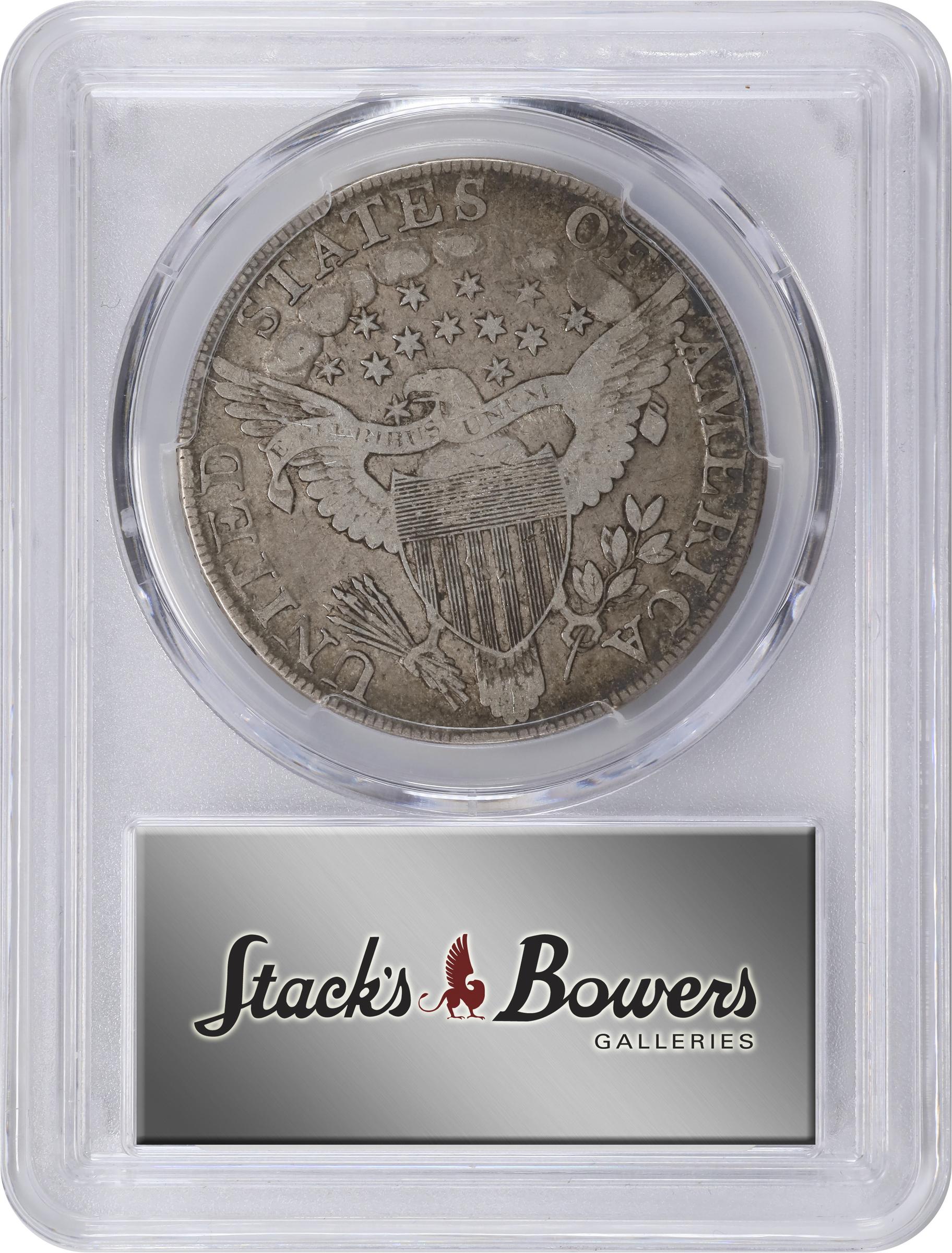 image for: 1802 Draped Bust Silver Dollar. BB-241, B-6. Rarity-1. Narrow Date. Fine-12 (PCGS).