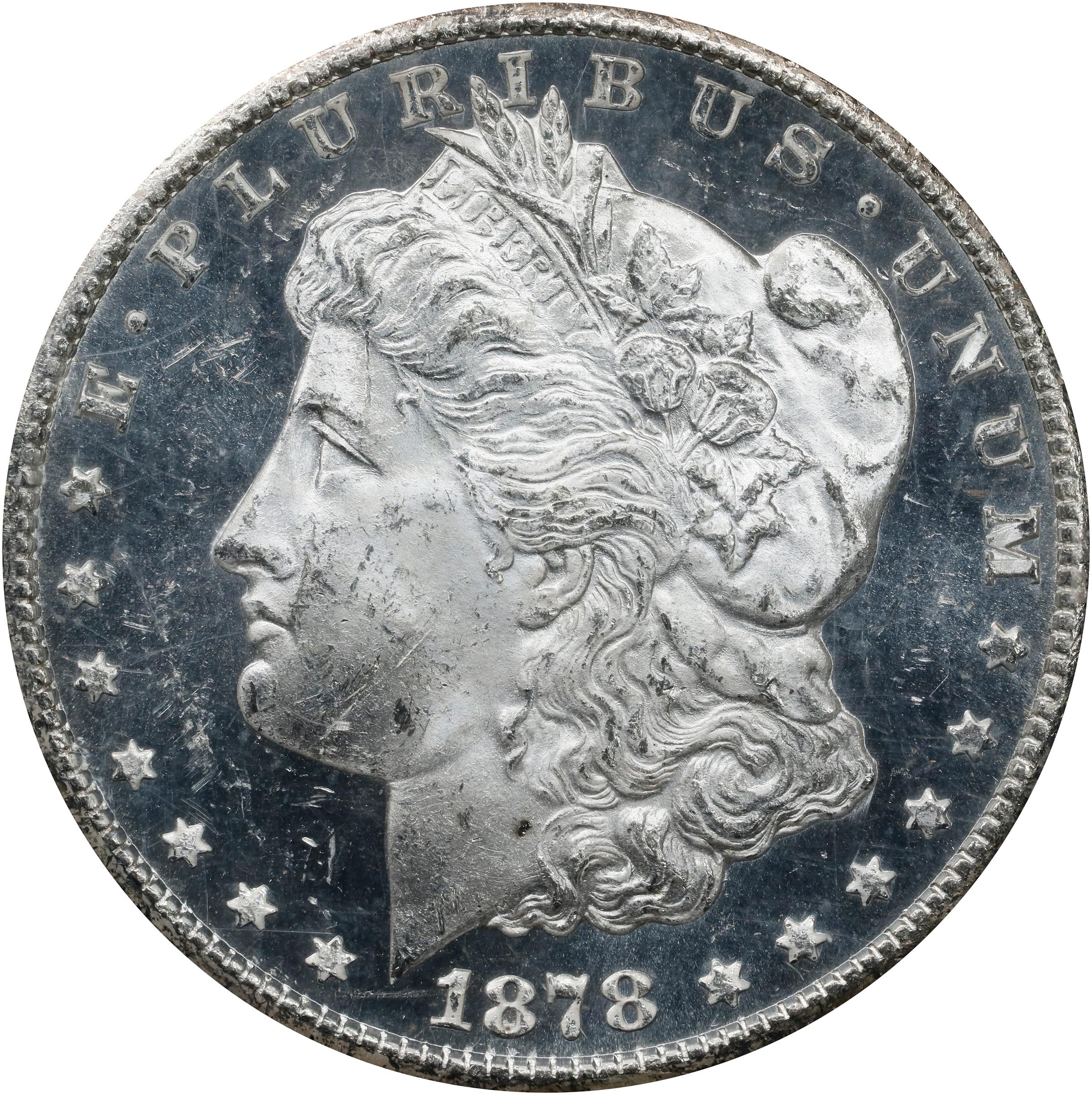 image for: 1878-CC GSA Morgan Silver Dollar. MS-63 DMPL (PCGS).