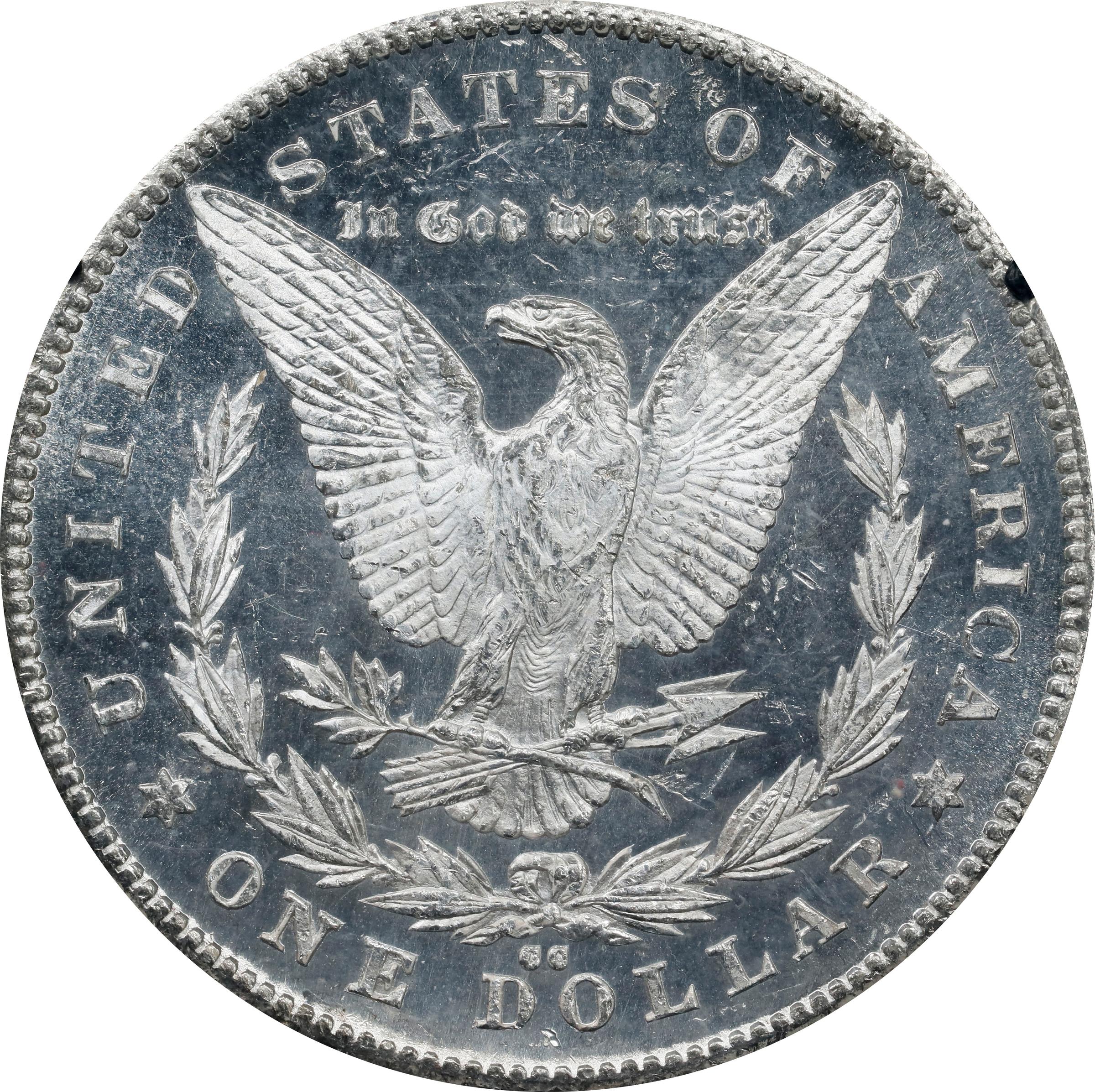 image for: 1878-CC GSA Morgan Silver Dollar. MS-63 DMPL (PCGS).