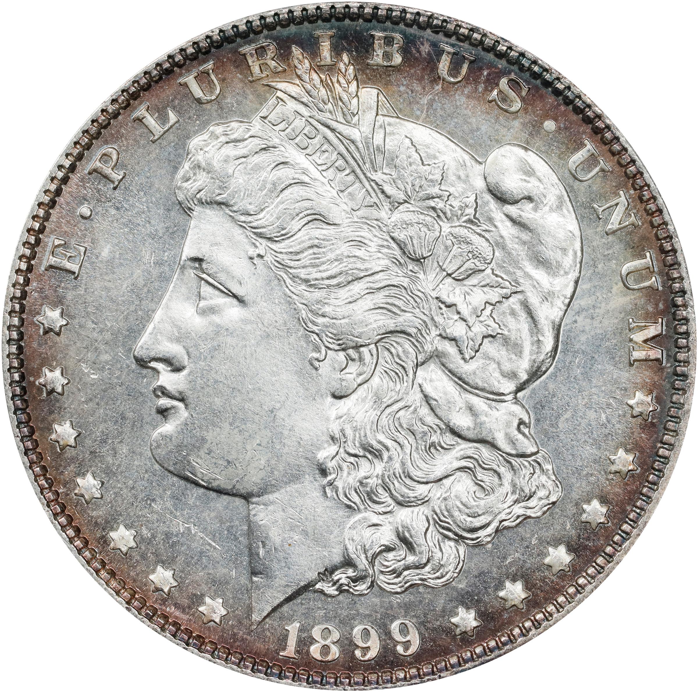 image for: 1899 Morgan Silver Dollar. MS-65 DMPL (ANACS).