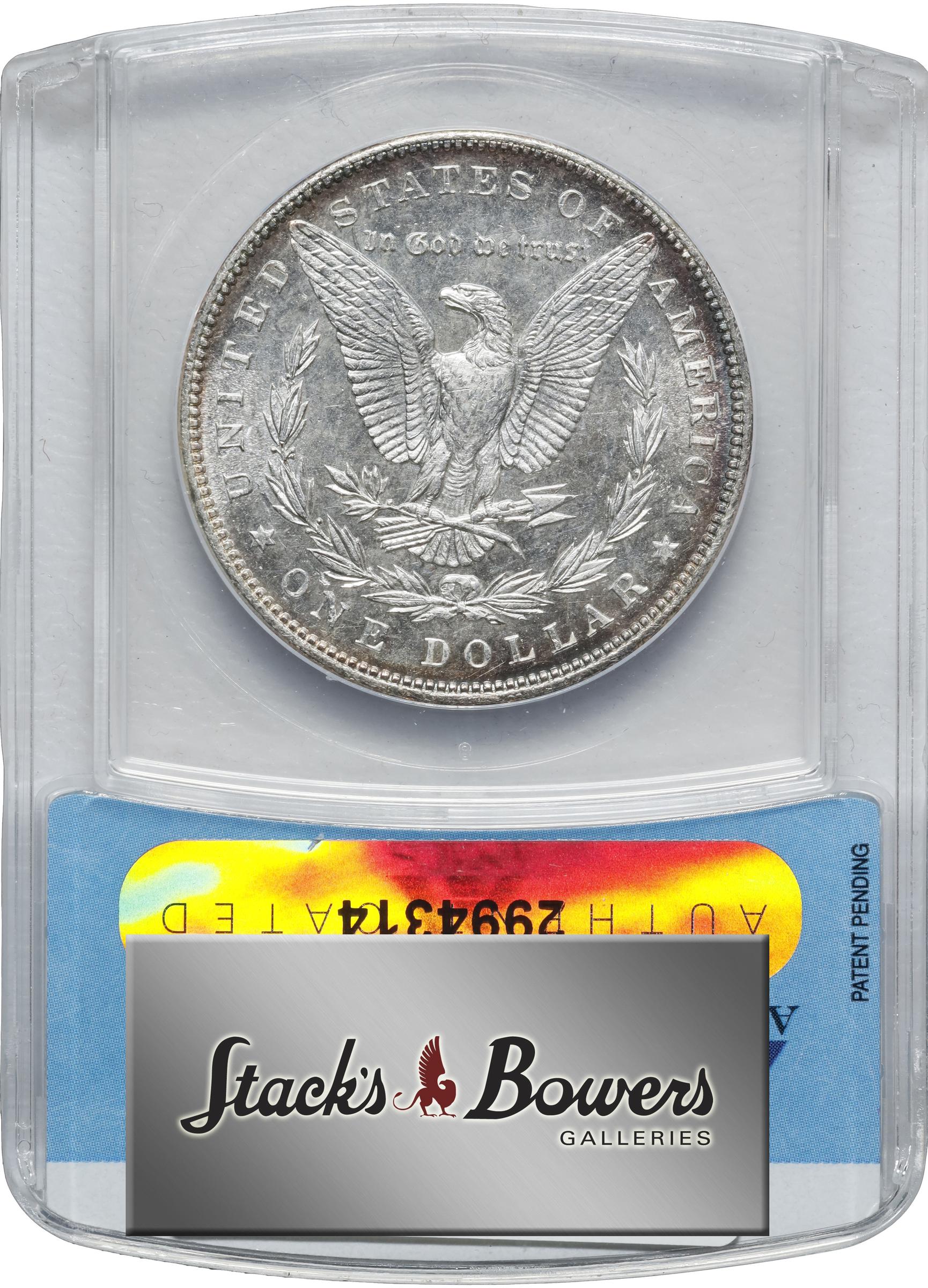 image for: 1899 Morgan Silver Dollar. MS-65 DMPL (ANACS).