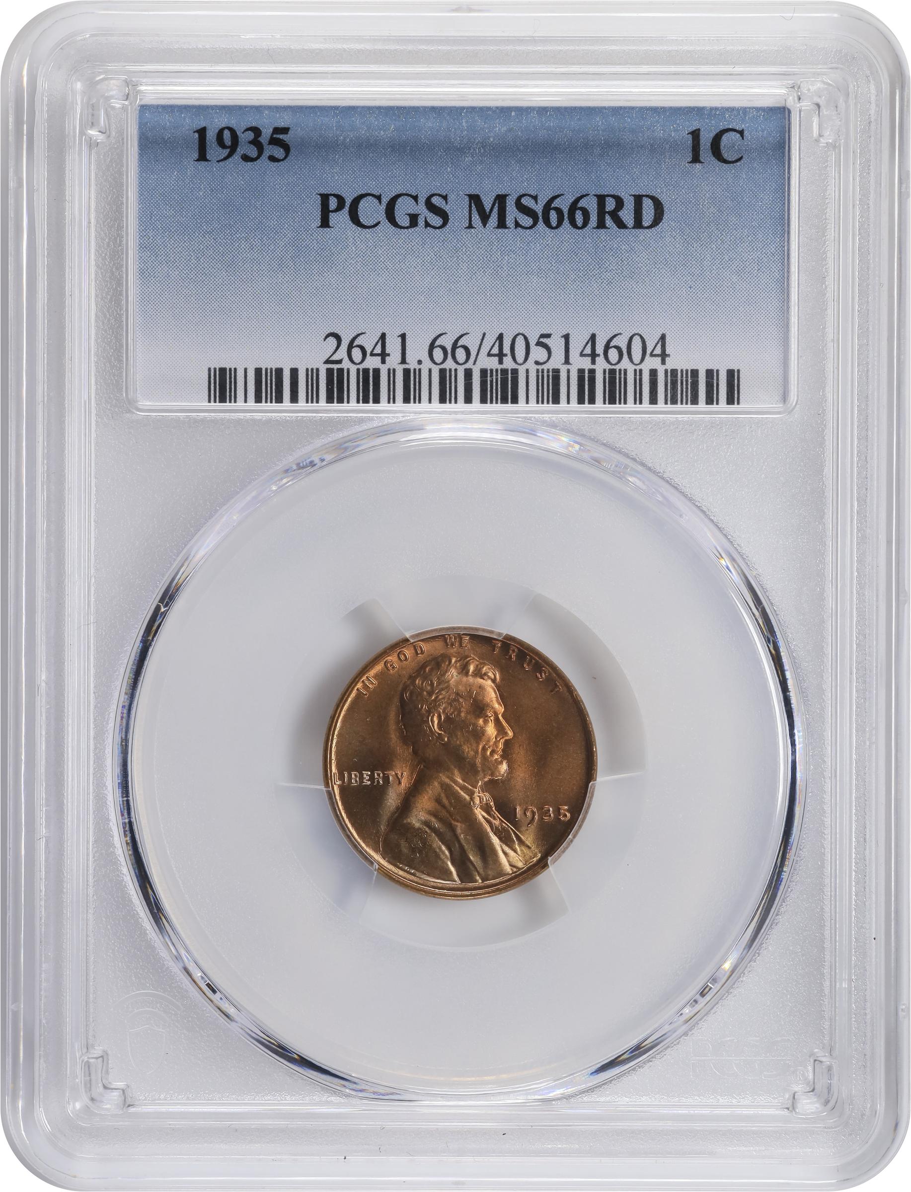 1935 1c MS RD MS66 RD thumbnail 3