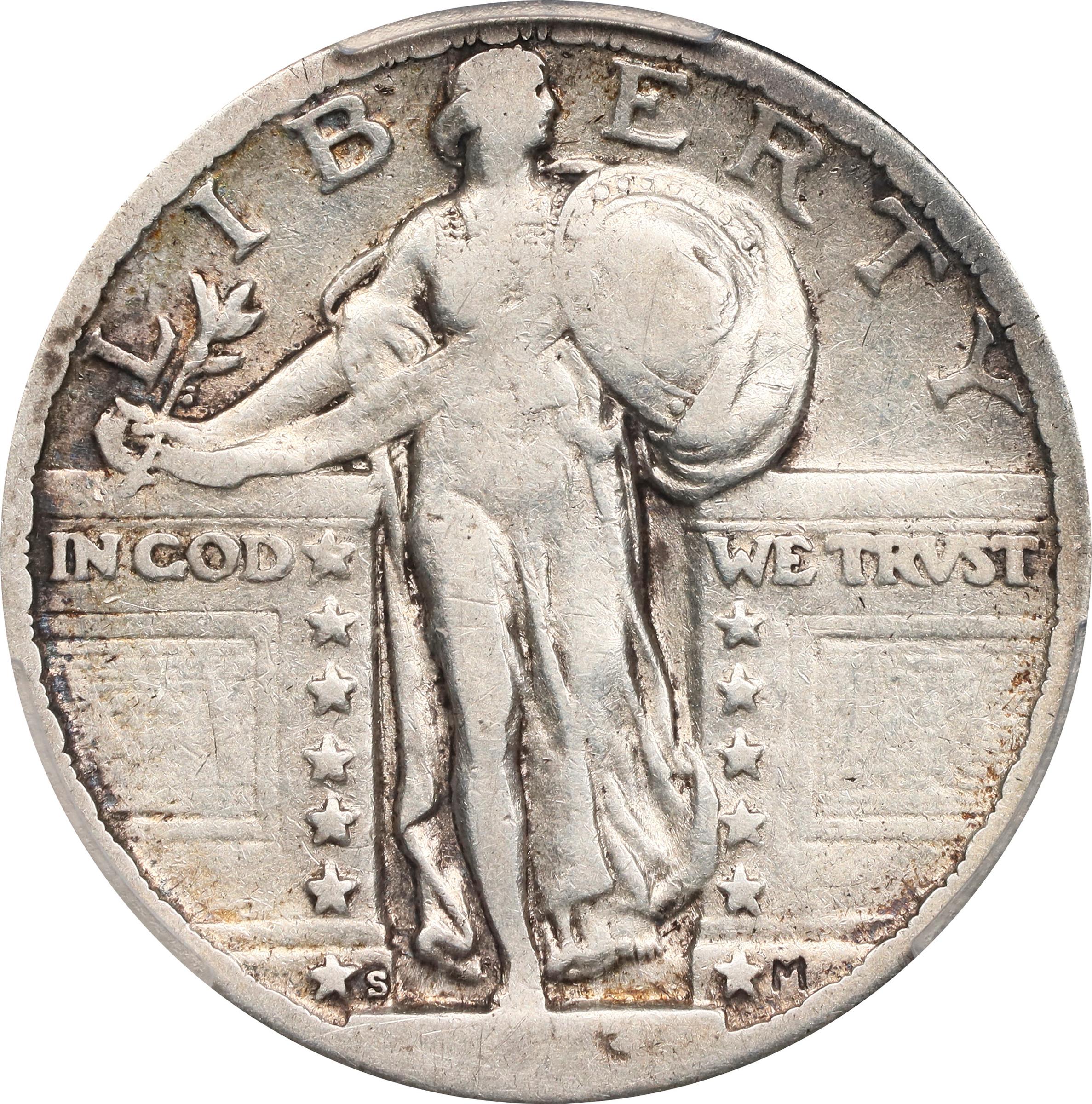 1923-S Standing Liberty Quarter. Good-6 (PCGS).