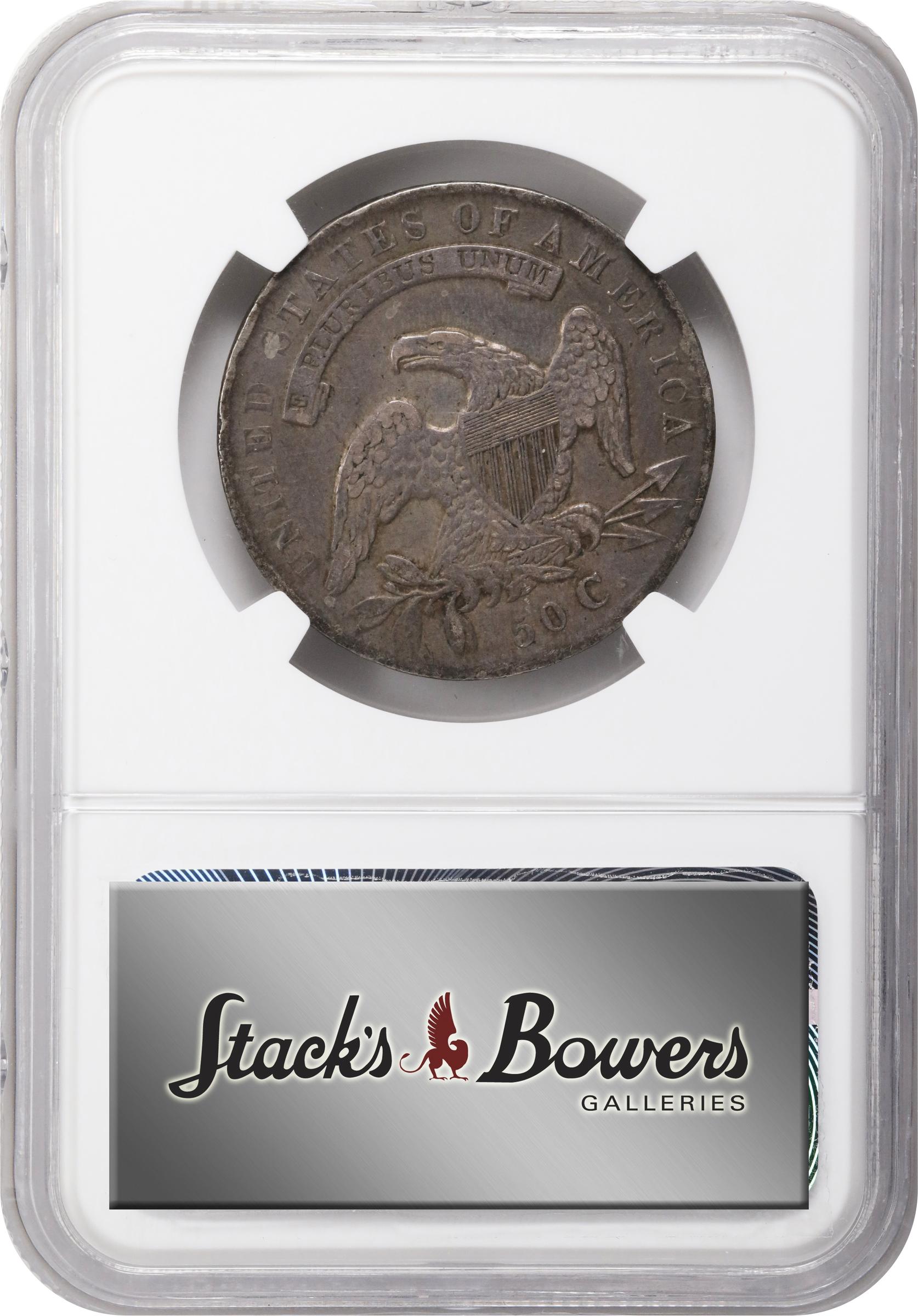 image for: 1836 Capped Bust Half Dollar. Lettered Edge. O-110. Rarity-1. VF-30 (NGC).