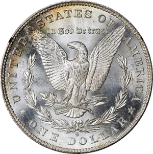 image for: 1881-S GSA Morgan Silver Dollar. MS-64 (NGC).