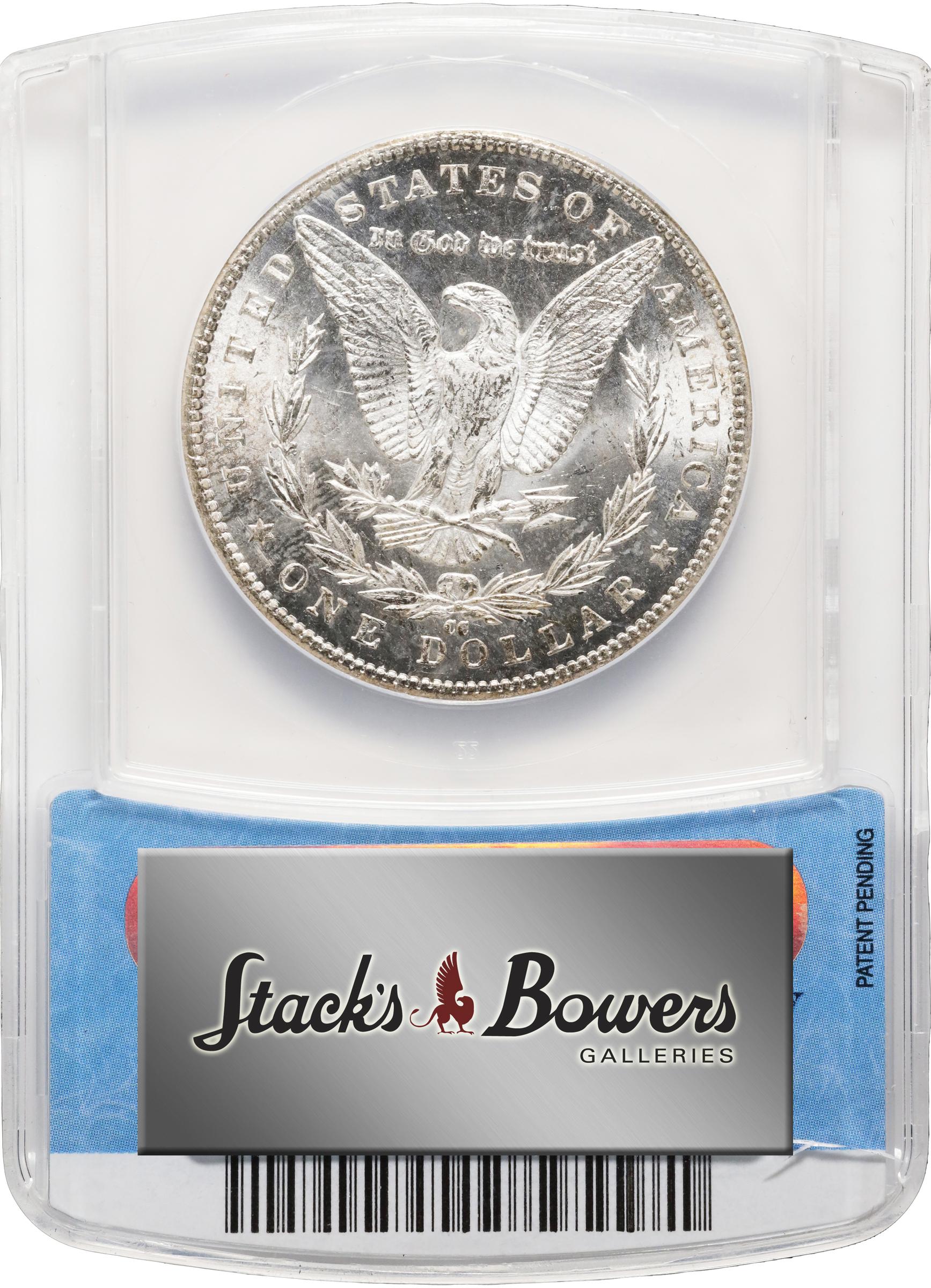 1885-CC $1  Dash Under 8, VAM-2 AU58 thumbnail 8