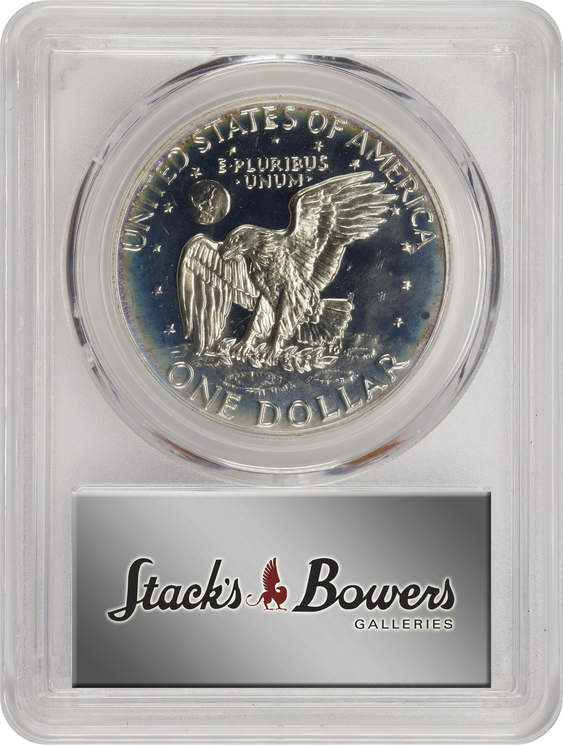 image for: 1974-S Eisenhower Dollar. Silver Clad. Proof-69 Cameo (PCGS).