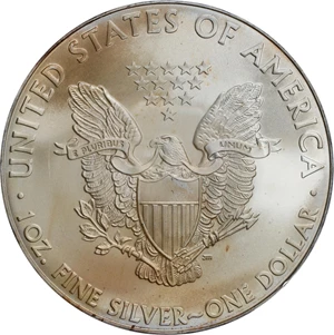 image for: 2010 Silver Eagle. MS-69 (PCGS).