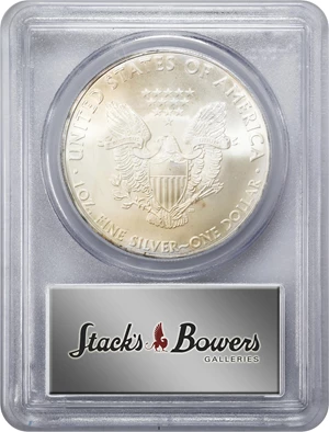 image for: 2010 Silver Eagle. MS-69 (PCGS).