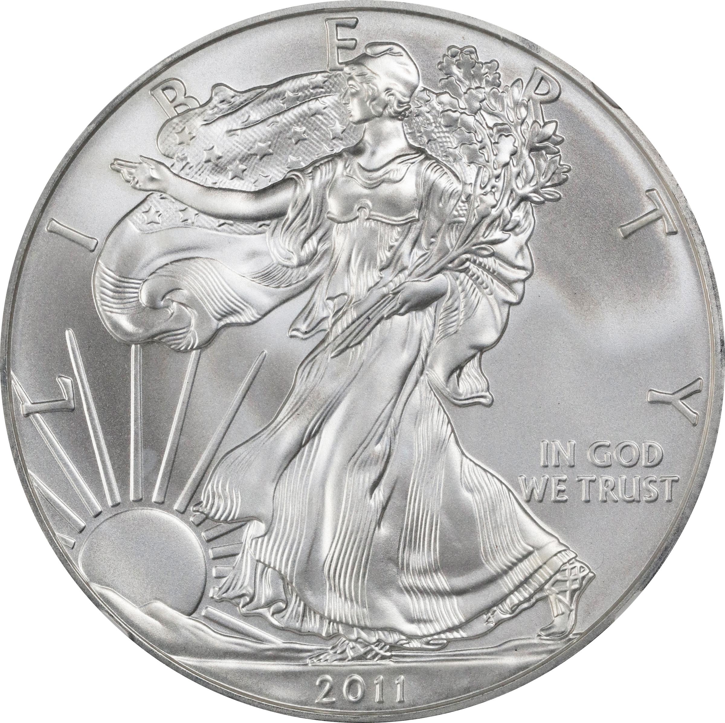 image for: 2011-(S) Silver Eagle. MS-69 (NGC).