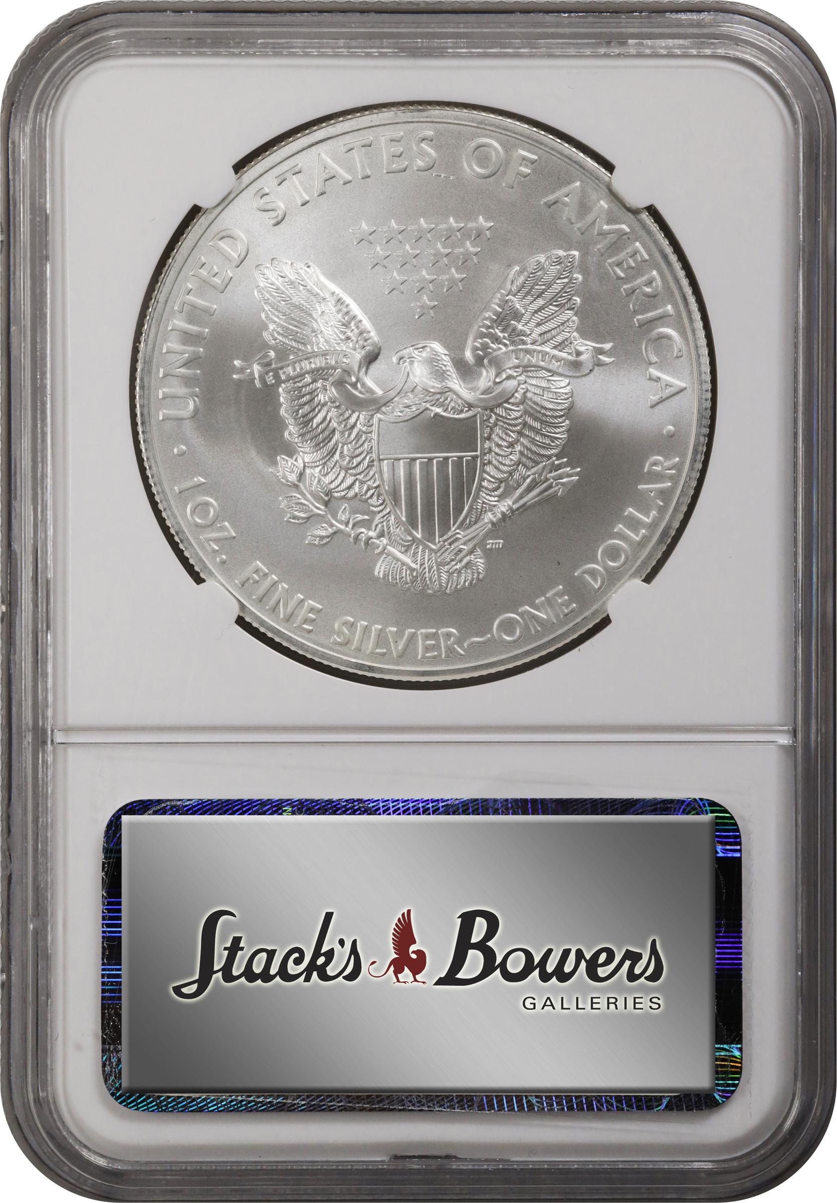 image for: 2011-(S) Silver Eagle. MS-69 (NGC).