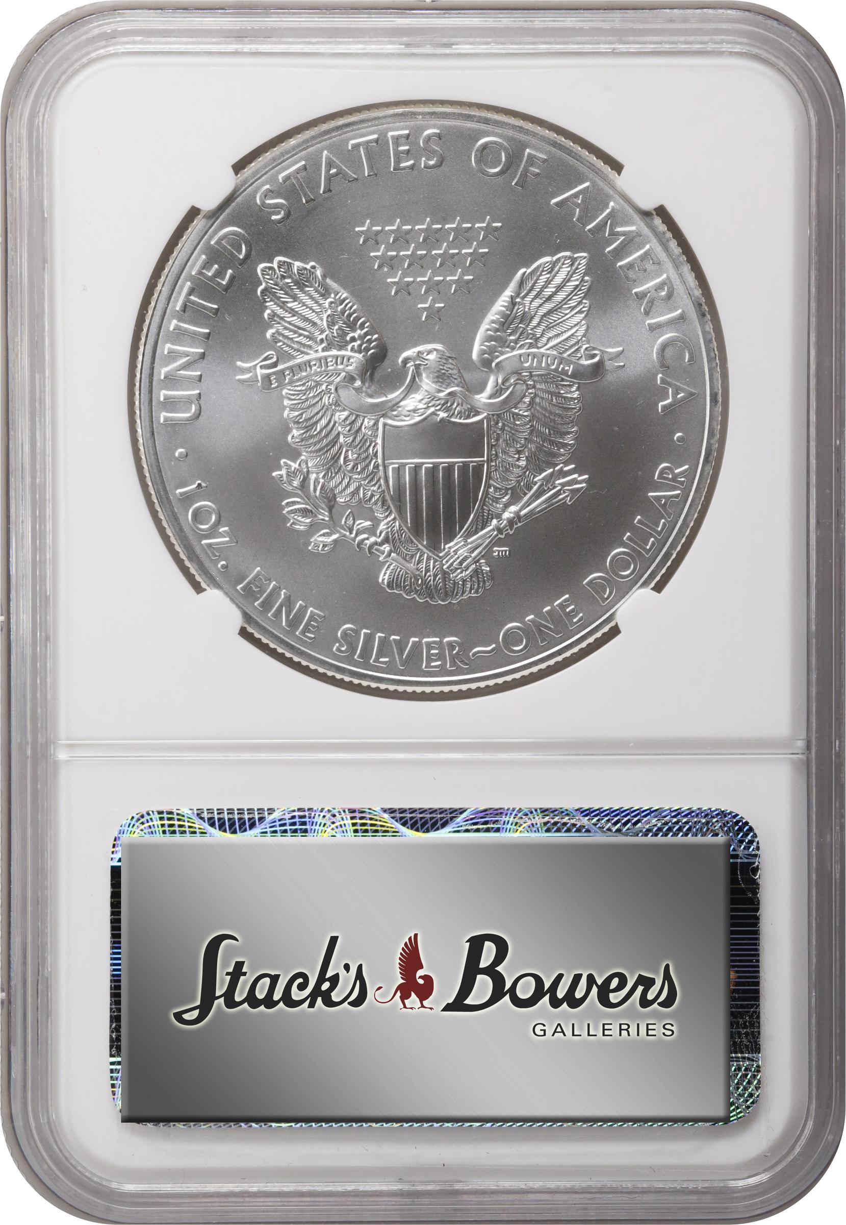 image for: 2011-(S) Silver Eagle. MS-69 (NGC).