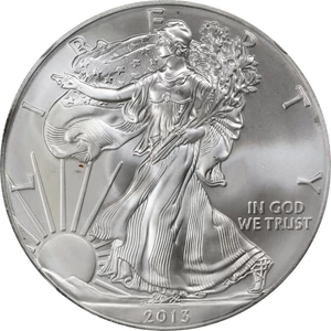 image for: 2013-(S) Silver Eagle. MS-69 (NGC).