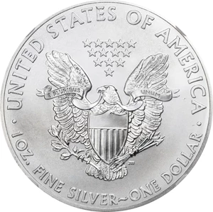 image for: 2014-(W) Silver Eagle. MS-70 (NGC).