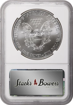 image for: 2015-(P) Silver Eagle. MS-69 (NGC).