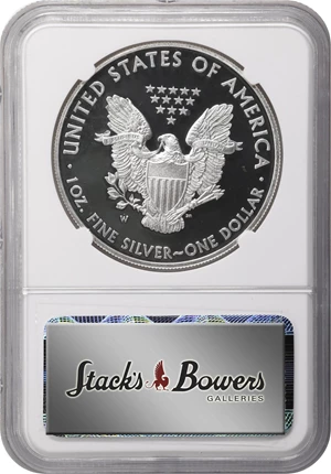 image for: 2015-W Silver Eagle. First Day Releases. FUN Show. Proof-70 Ultra Cameo (NGC).