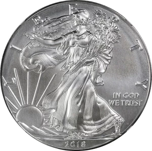 image for: 2018-W Silver Eagle. Early Releases. MS-70 (NGC).