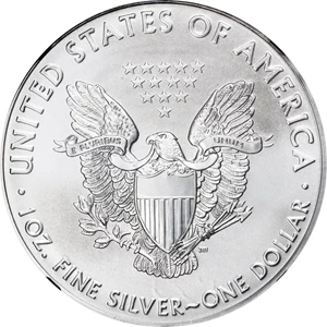image for: 2020 Silver Eagle. First Day of Issue. MS-70 (NGC). 12th Chief Engraver John M. Mercanti Signature.