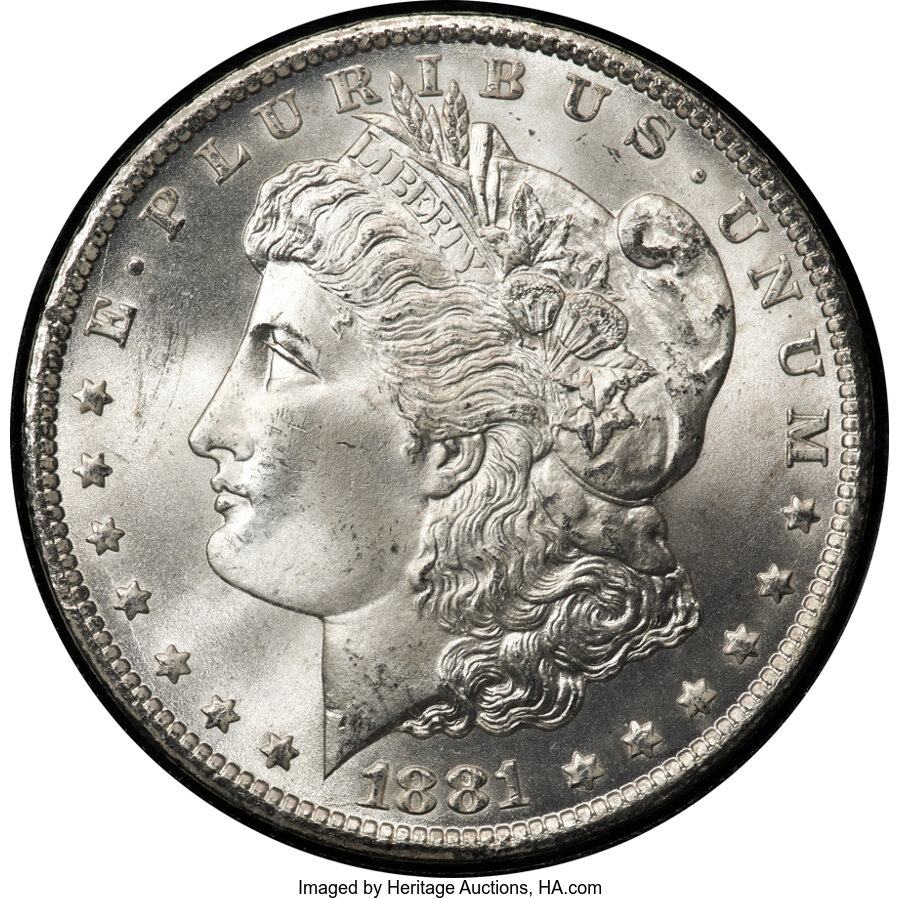 1881-CC $1 GSA MS66+ NGC. CAC. VAM-2....