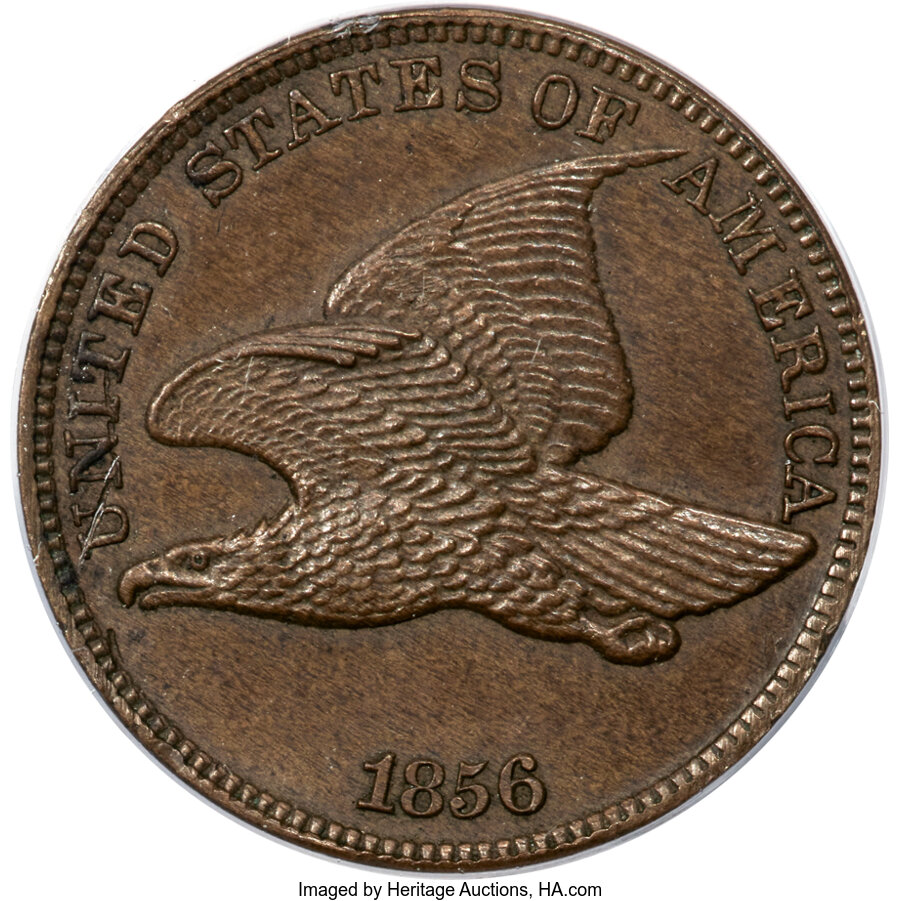 image for: 1856 1C Snow-9 PR63 PCGS....