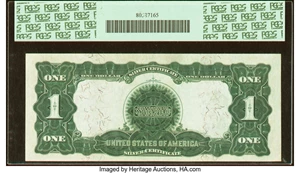 image for: Fr. 227 $1 1899 Silver Certificate PCGS Choice About New 55PPQ....