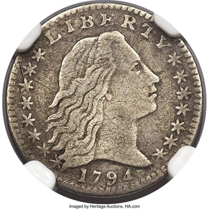 image for: 1794 H10C V-2, LM-2, R.5, VF20 NGC....