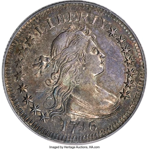 image for: 1796 25C B-1, R.4, MS61 PCGS....