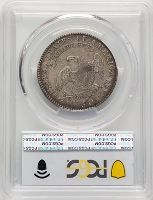 image for: 1819/8 50C Small 9, O-101, R.1, XF40 PCGS. PCGS Population: (52/173). Mintage 2,208,000....