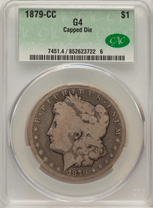 image for: 1879-CC $1 Capped Die, VAM-3, Good 4 CACG. A Top 100 Variety....