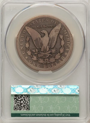 image for: 1879-CC $1 Capped Die, VAM-3, Good 4 CACG. A Top 100 Variety....