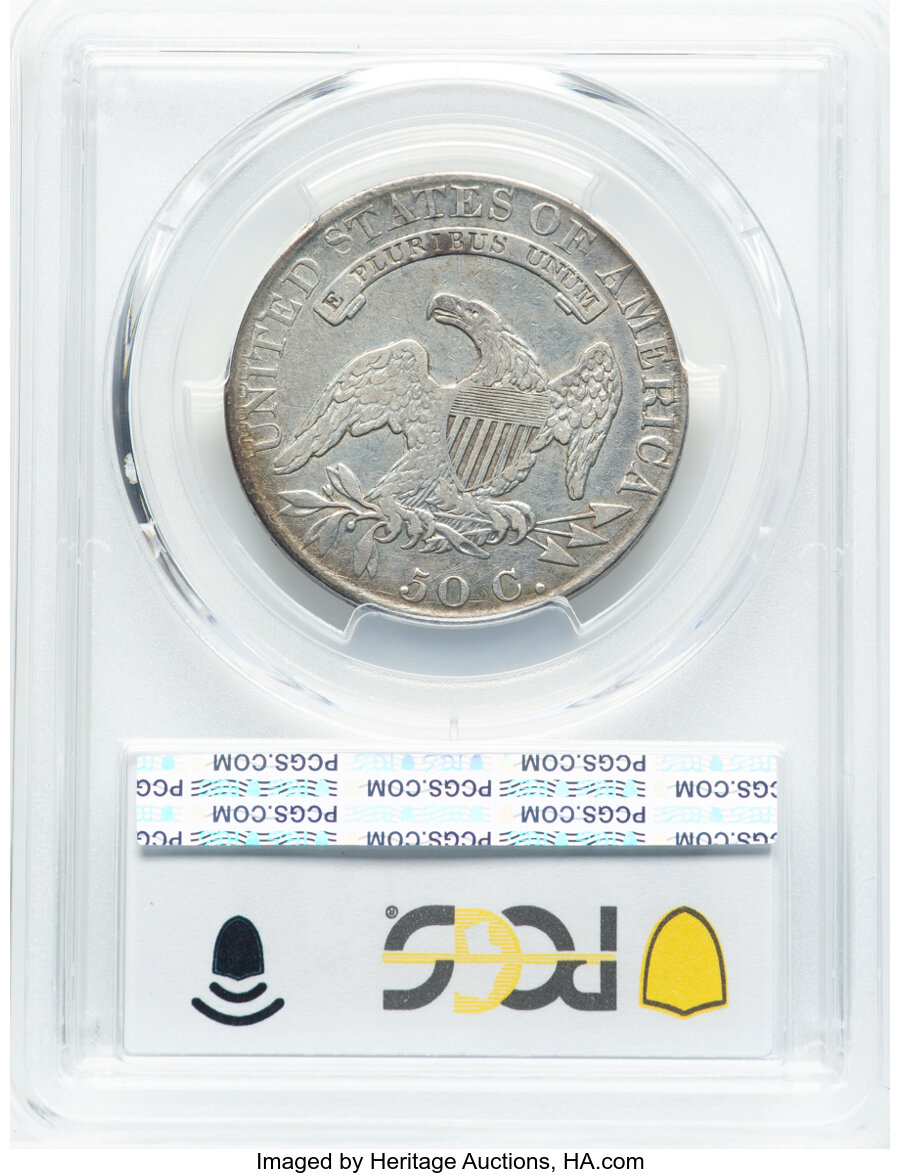 image for: 1819 50C O-108, R.3, VF30 PCGS. PCGS Population: (72/708).  Mintage 2,208,000....