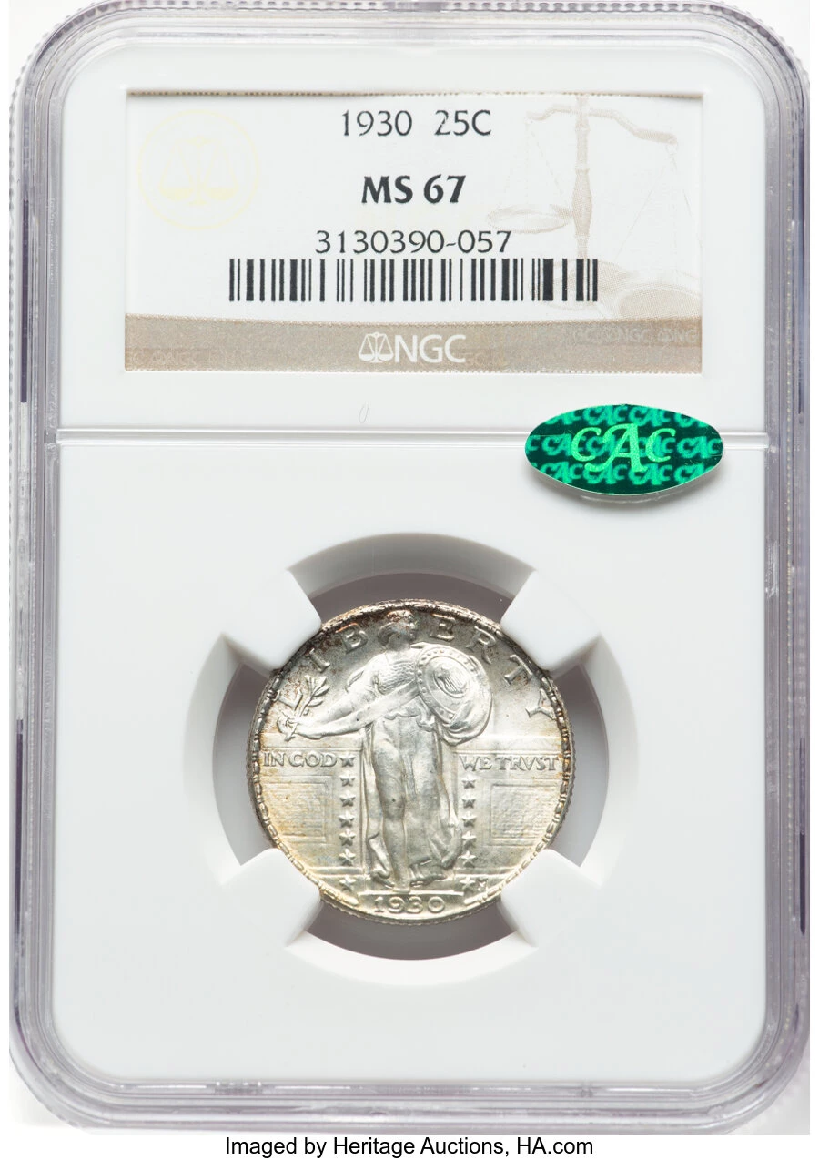 1930 Standing Liberty Quarter Mint State (MS) Pricing Guide | The 