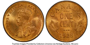 image for: Canada: George V Cent 1928 MS66 Red PCGS,...