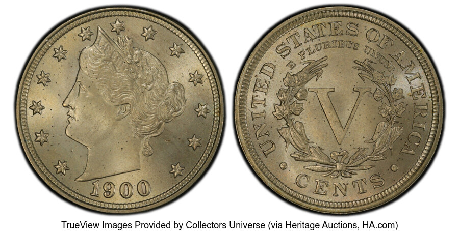 1900 Nickel MS Values | Greysheet