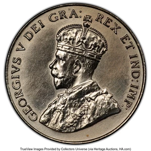 image for: Canada: George V Specimen 5 Cents 1929 SP65 PCGS,...