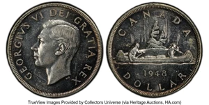 image for: Canada: George VI Dollar 1948 MS62 PCGS,...