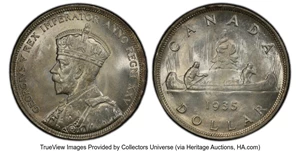 image for: Canada: George V Dollar 1935 MS65 PCGS, ...