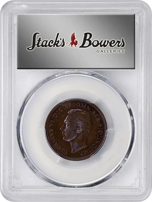 image for: GREAT BRITAIN. 1/2 Penny, 1937. London Mint. George VI. PCGS PROOF-67 Brown.