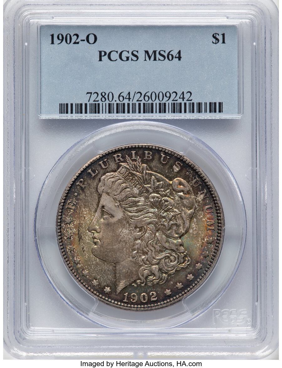 【超安い】 Dollar Morgan O 1902 Mint The | Guide Pricing (MS) State コレクション