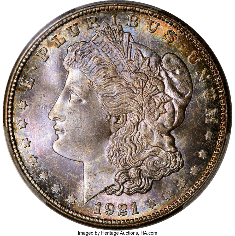 1921-D $1 MS67 PCGS....
