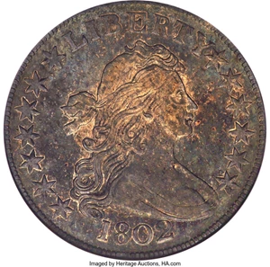 image for: 1802 50C O-101, T-1, R.2, XF45 NGC....