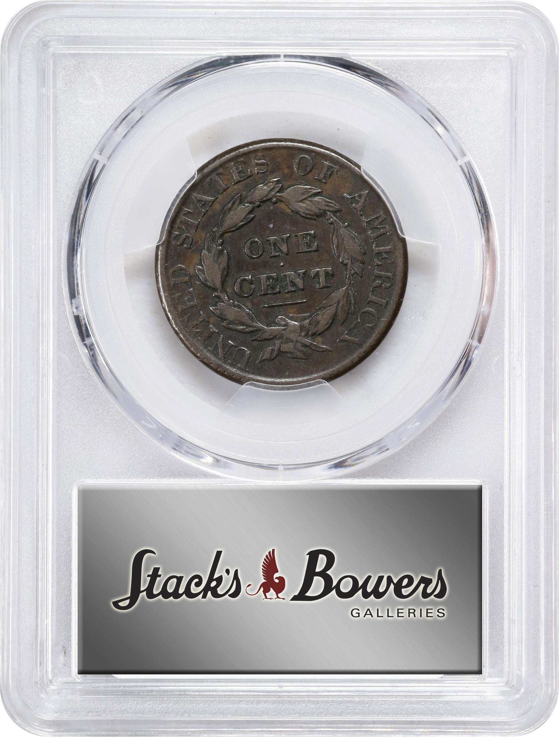 image for: 1826/5 Matron Head Cent. N-8. Rarity-2. VF-20 (PCGS).