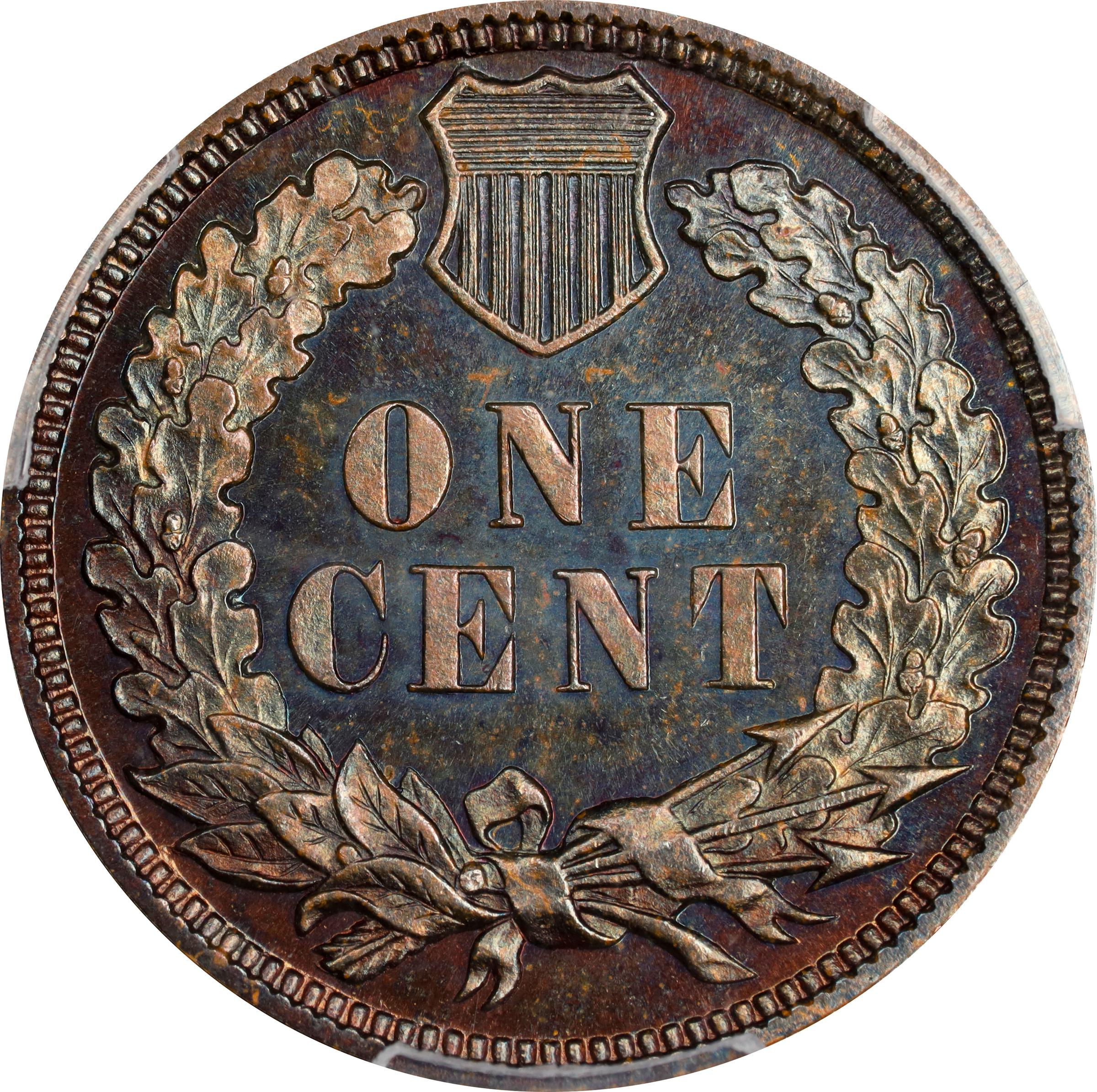 image for: 1881 Indian Cent. Proof-63 BN (PCGS).